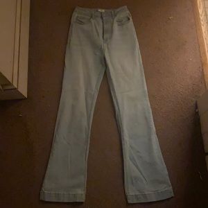 Boot leg jeggings size 28